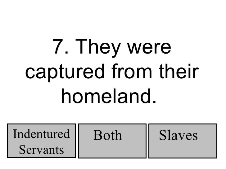 when did indentured servitude end difference between slavery and indentured servitude